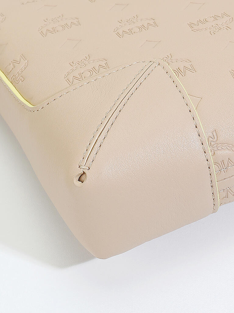 Mcm klara beige hot sale